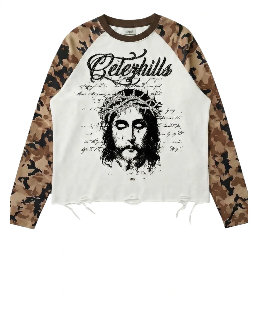CELEZHILLS BROWN CAMO JESUS THERMO