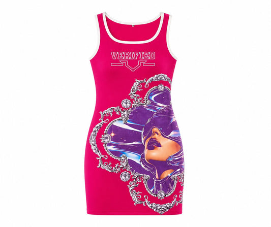 VERIFIED DRESS WOMEN FUCSIA
