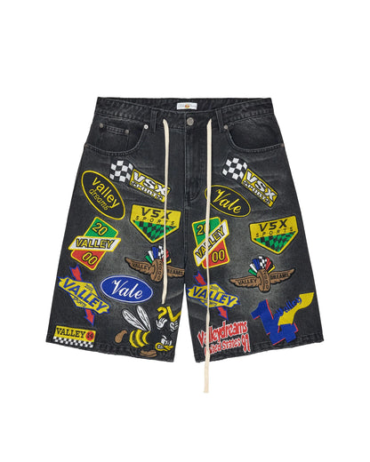 VALLEY PASSPORT JORTS [BLACK]