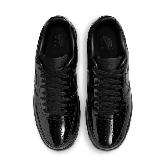 NIKE AIR FORCE 1 '07 PATENT LEATHER. BLACK CAT