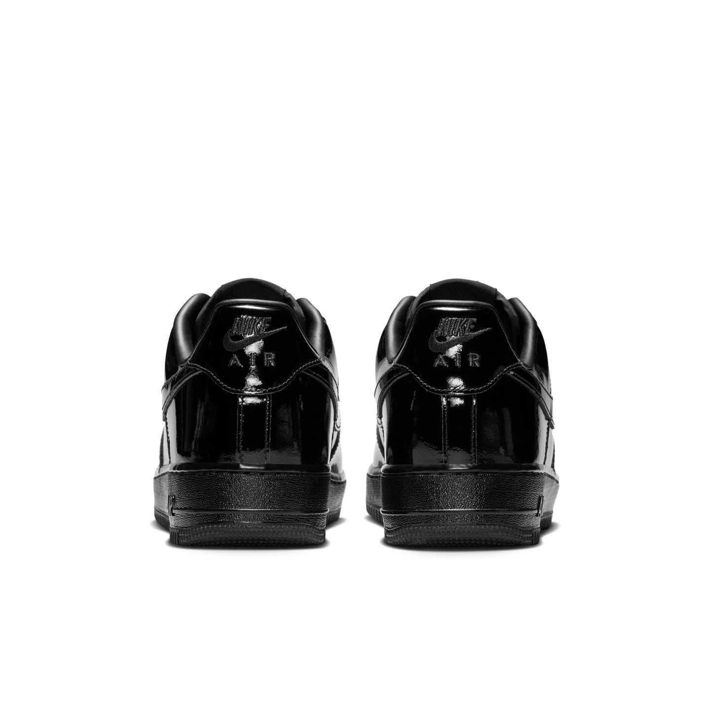 NIKE AIR FORCE 1 '07 PATENT LEATHER. BLACK CAT
