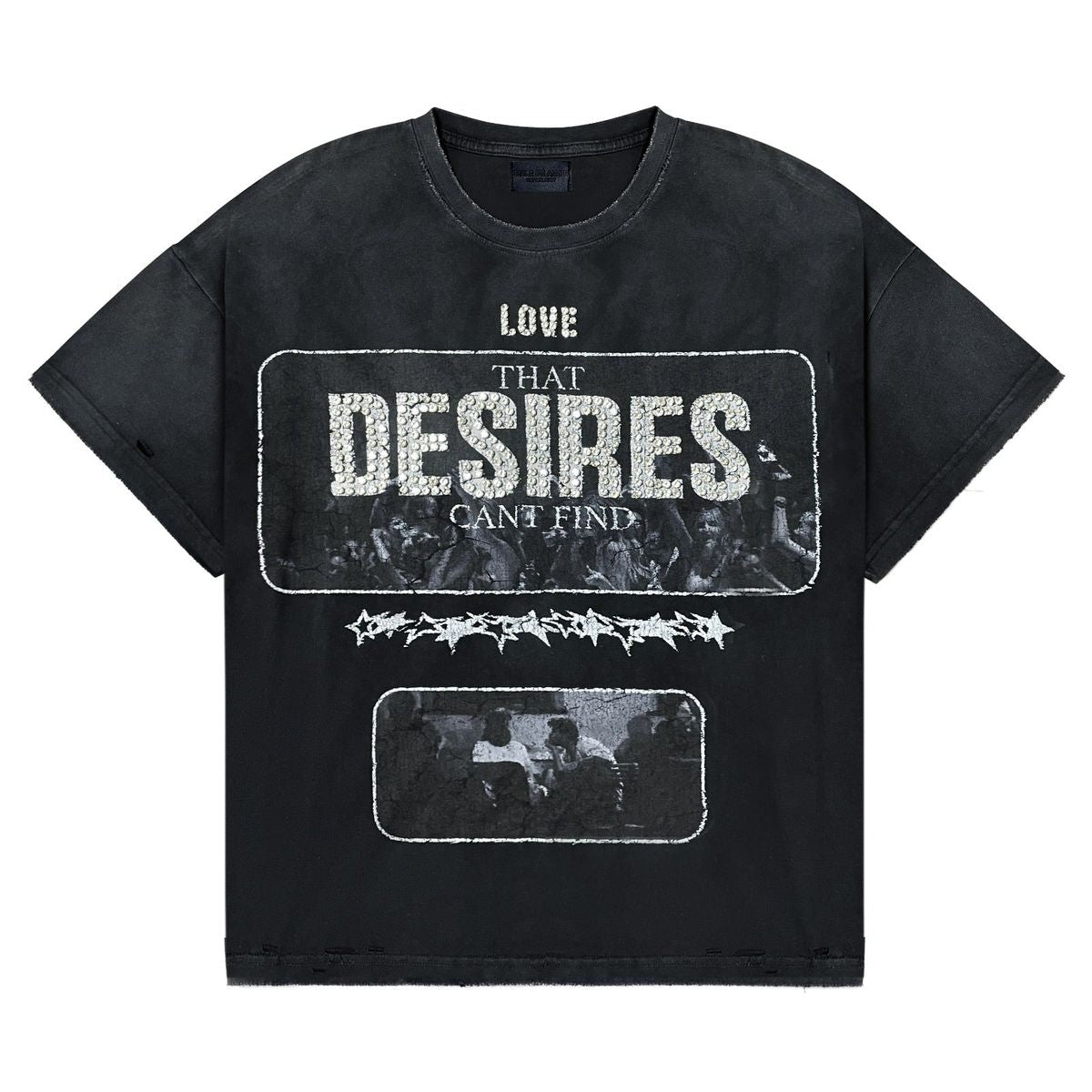 AMOR IN DESIRES TEE BLACK