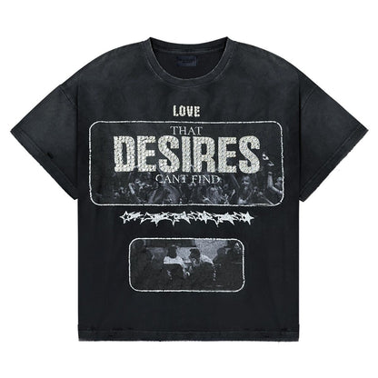 AMOR IN DESIRES TEE BLACK