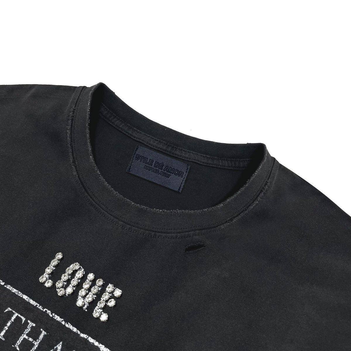 AMOR IN DESIRES TEE BLACK