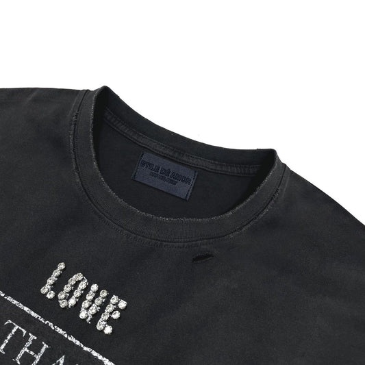AMOR IN DESIRES TEE BLACK