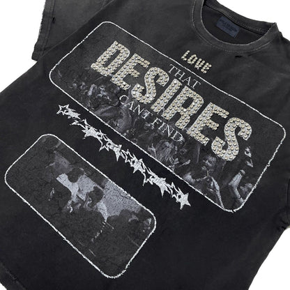 AMOR IN DESIRES TEE BLACK