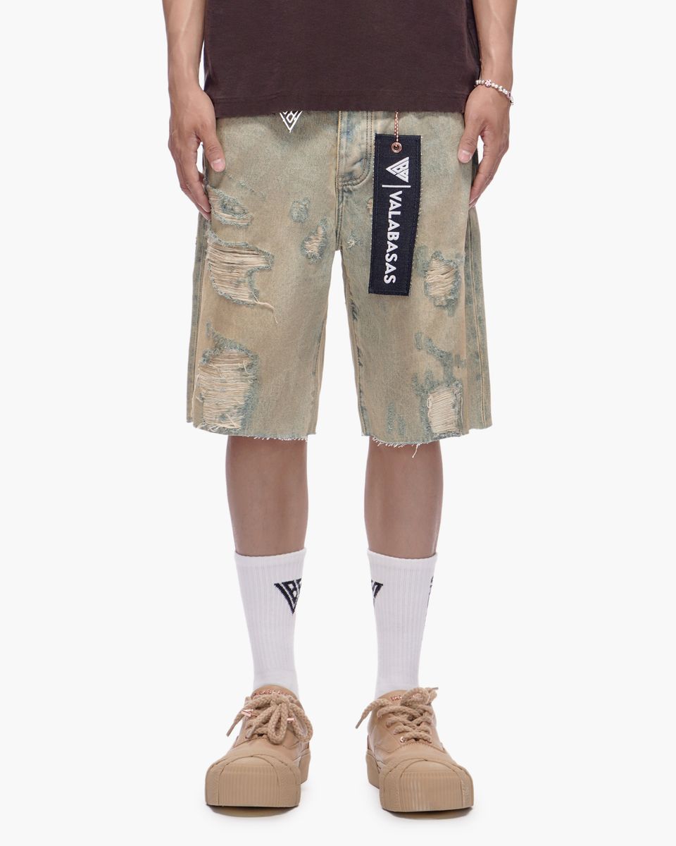 VALABASAS Compass Jorts Vintage Wash