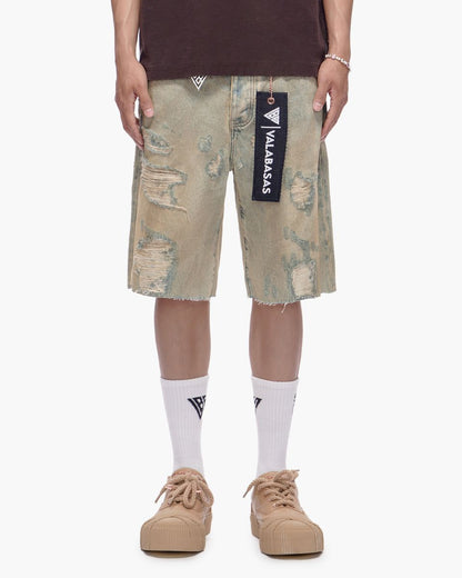 VALABASAS Compass Jorts Vintage Wash