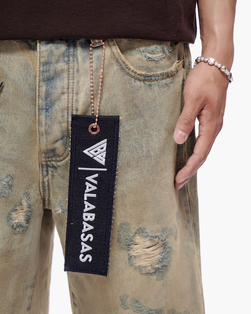 VALABASAS Compass Jorts Vintage Wash