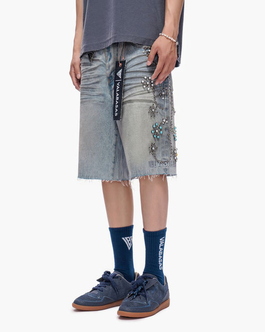 VALABASAS Muse Jorts Light Dirty Wash