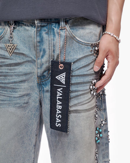 VALABASAS Muse Jorts Light Dirty Wash