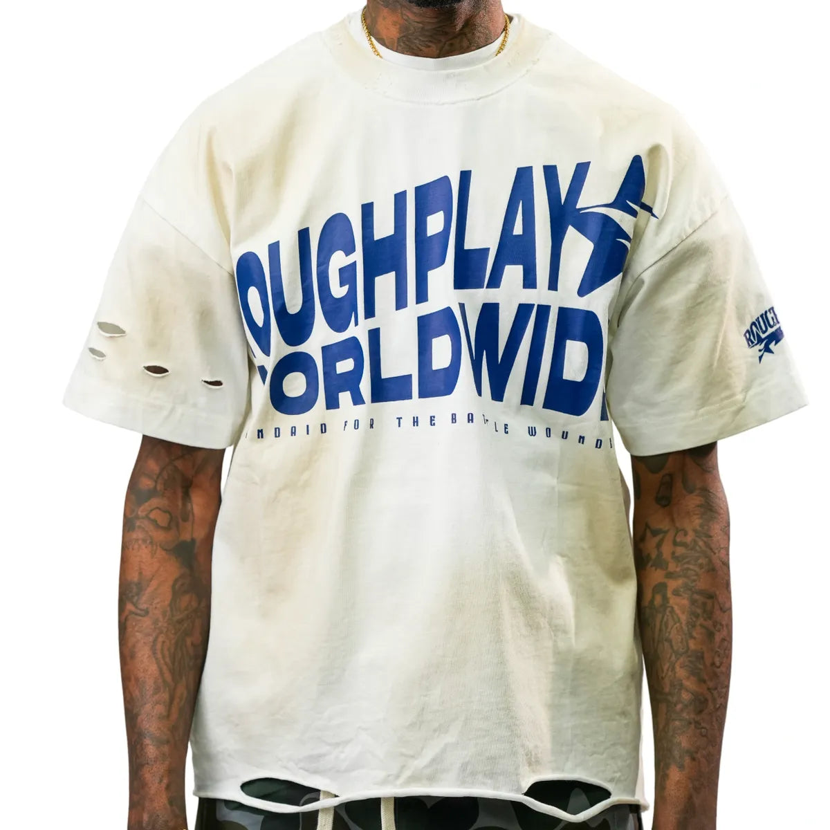 ROUDPLAY 🩹 BASIC TEE  NAVY