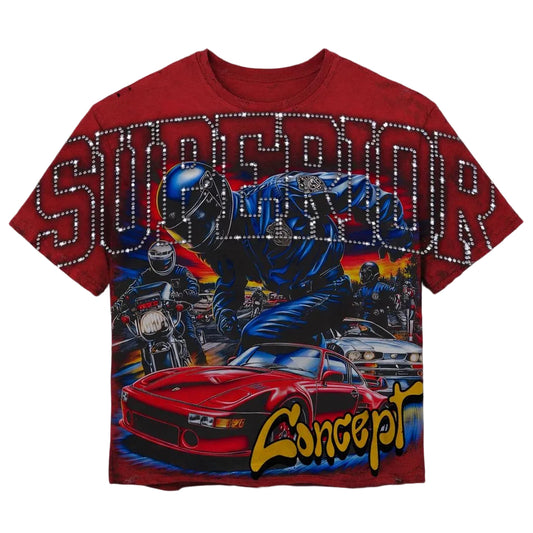 SUPERIOR  RED TEE CONCEPT