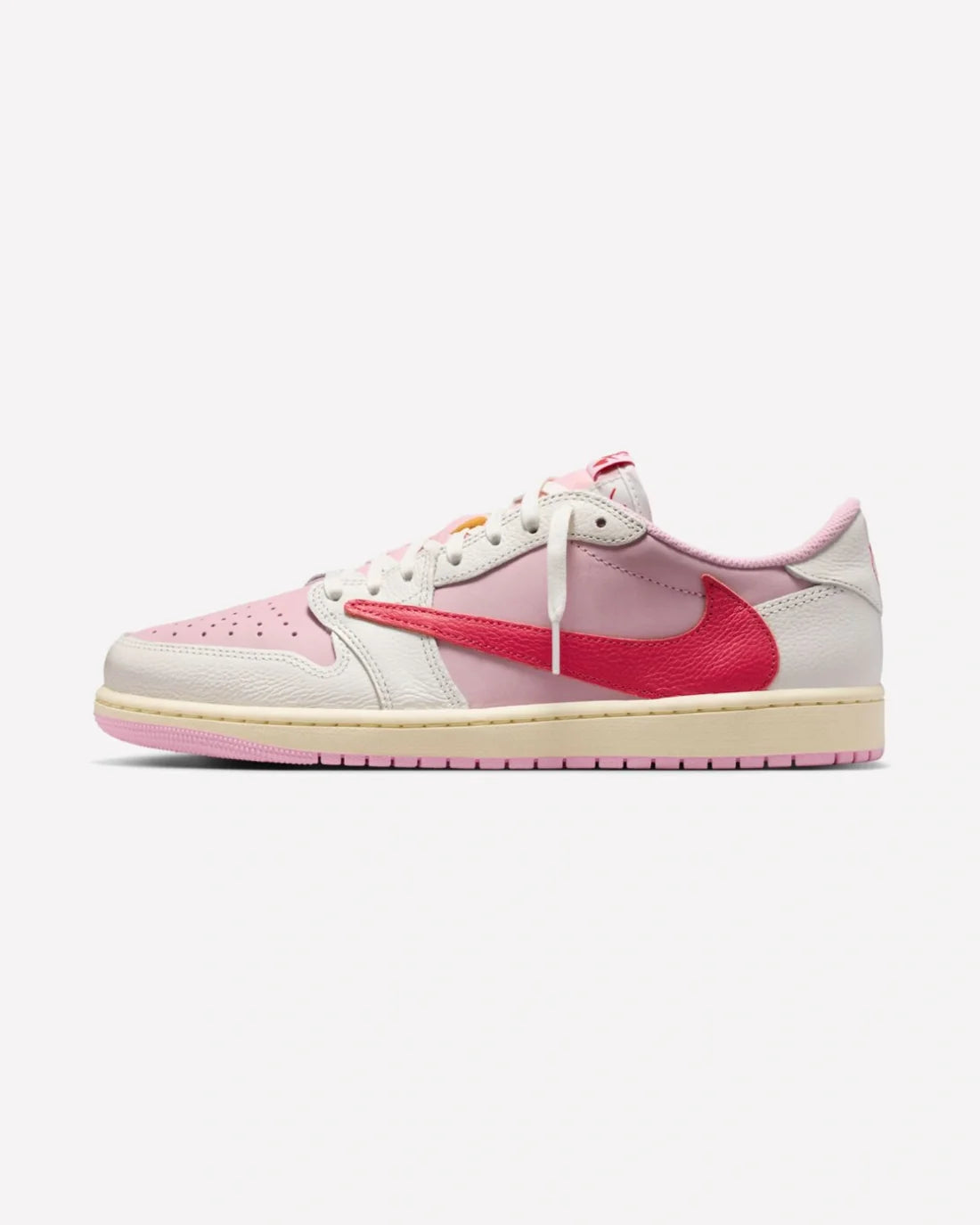 Air Jordan 1 Retro Low OG SP Travis Scott Sail Tropical Pink