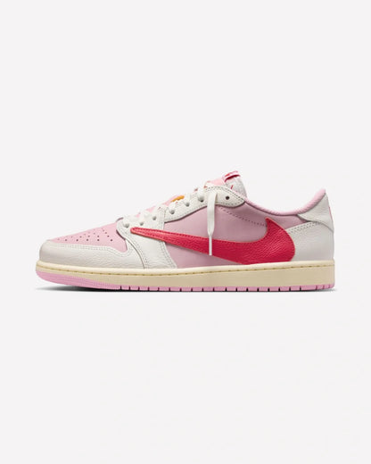 Air Jordan 1 Retro Low OG SP Travis Scott Sail Tropical Pink
