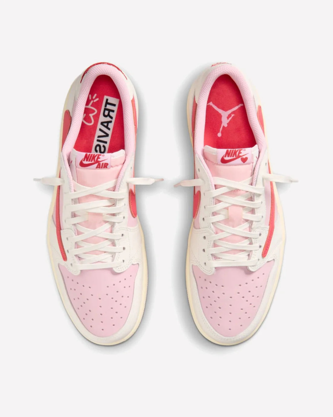 Air Jordan 1 Retro Low OG SP Travis Scott Sail Tropical Pink