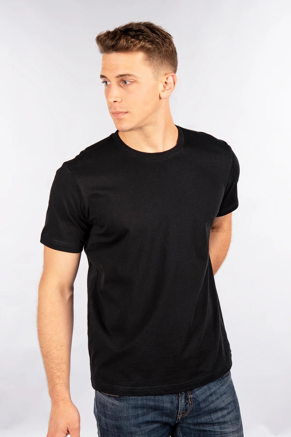 CITY LAP Fitted T-Shirt, Crew Neck