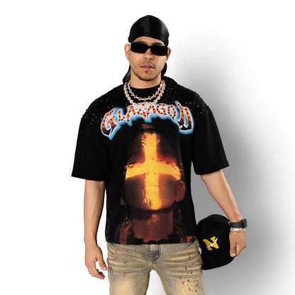 GLAZA GOOD Heavyweight Terry Oversized Tee