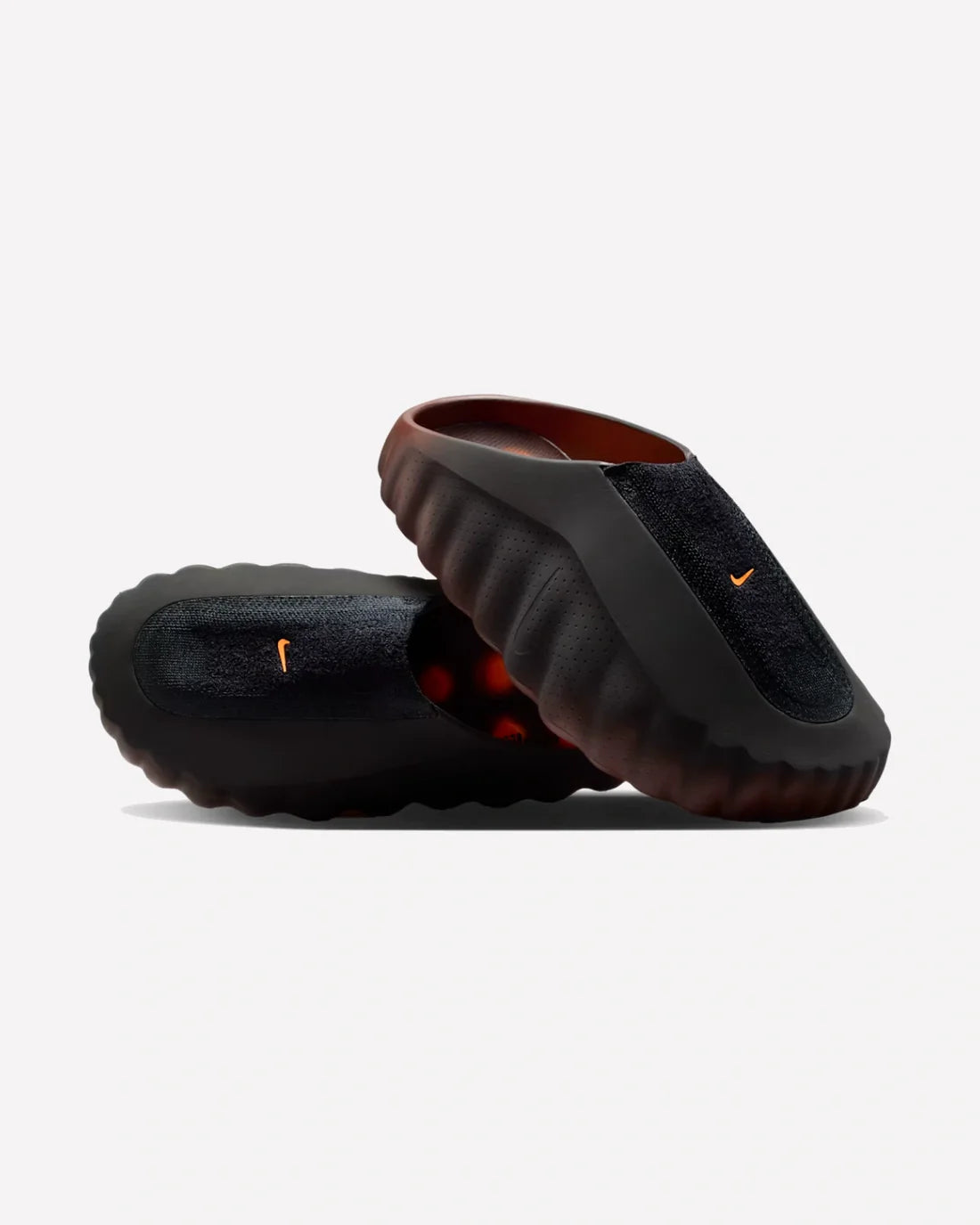 Nike Mind 001 Flyknit Slide Bronze Eclipse Total Orange