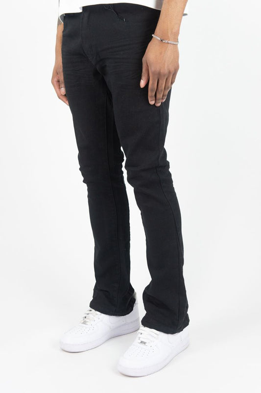 Road  Black  FIT DENIM PANTS