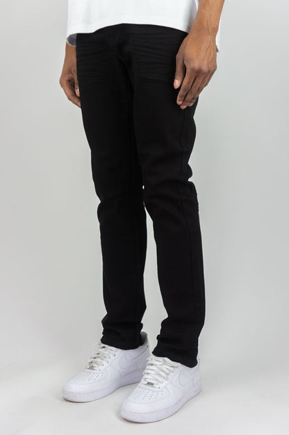 Road  Black   AND FIT DENIM PANTS