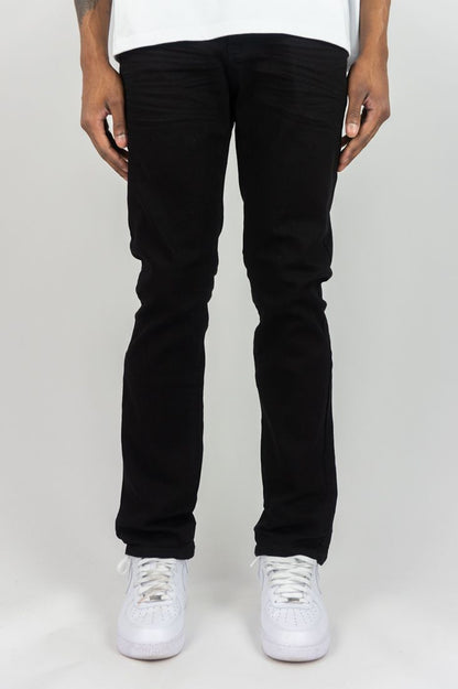 Road  Black   AND FIT DENIM PANTS