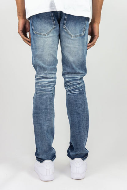 SKINY JEANS AND BLUE
