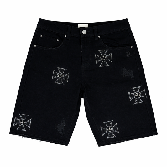 DEMIN JORTS R3BELS BLACK