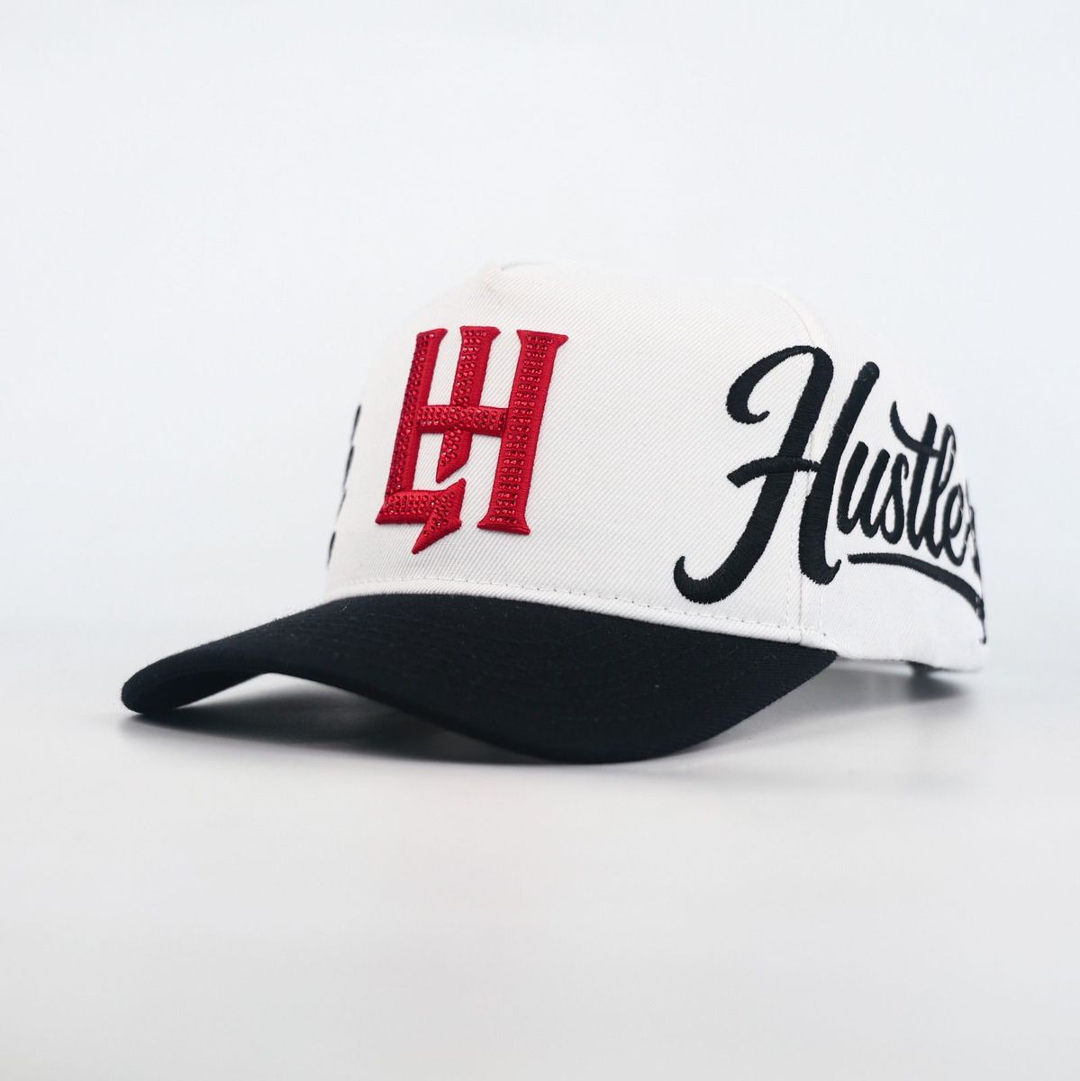 LH Hat White/Red