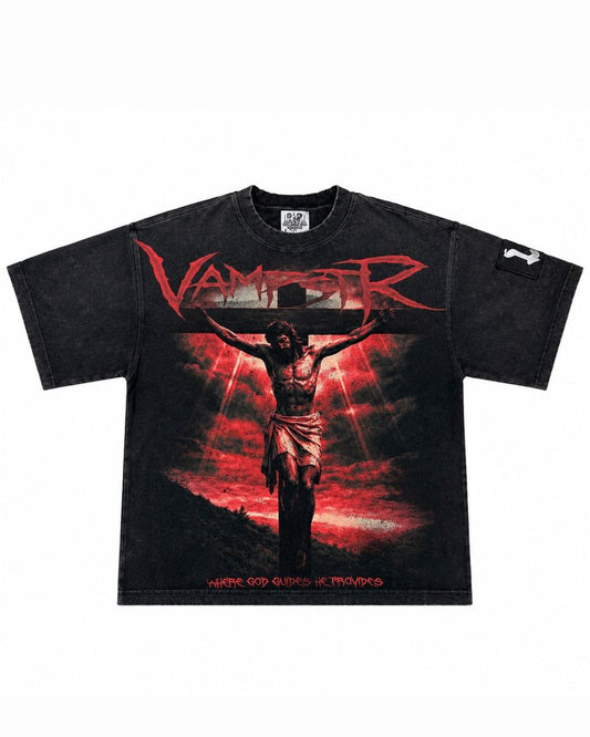 VAMPIRE SAVIOR TEE RED