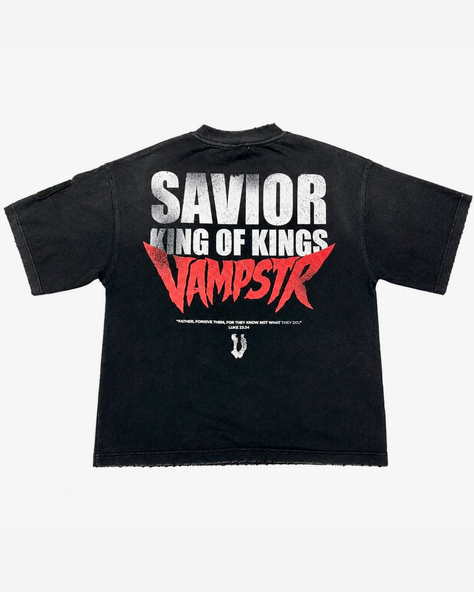 VAMPIRE SAVIOR TEE RED