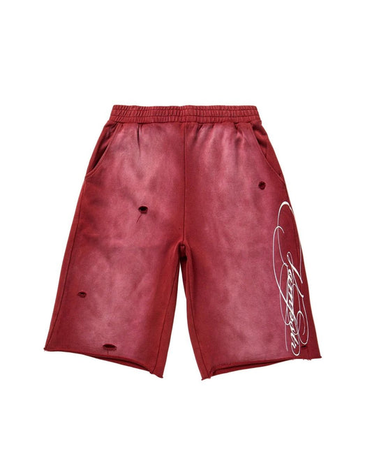 VAMPIRE ASH RED SWEATSHORT