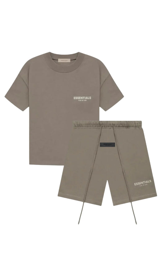 Fear of God Essentials Desert Taupe Summer set