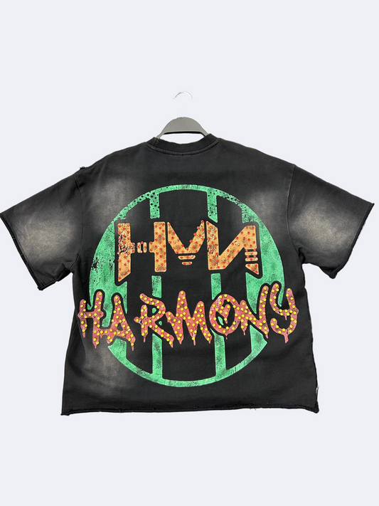 T-SHIRT TEE ARMONY GREEN BLACK