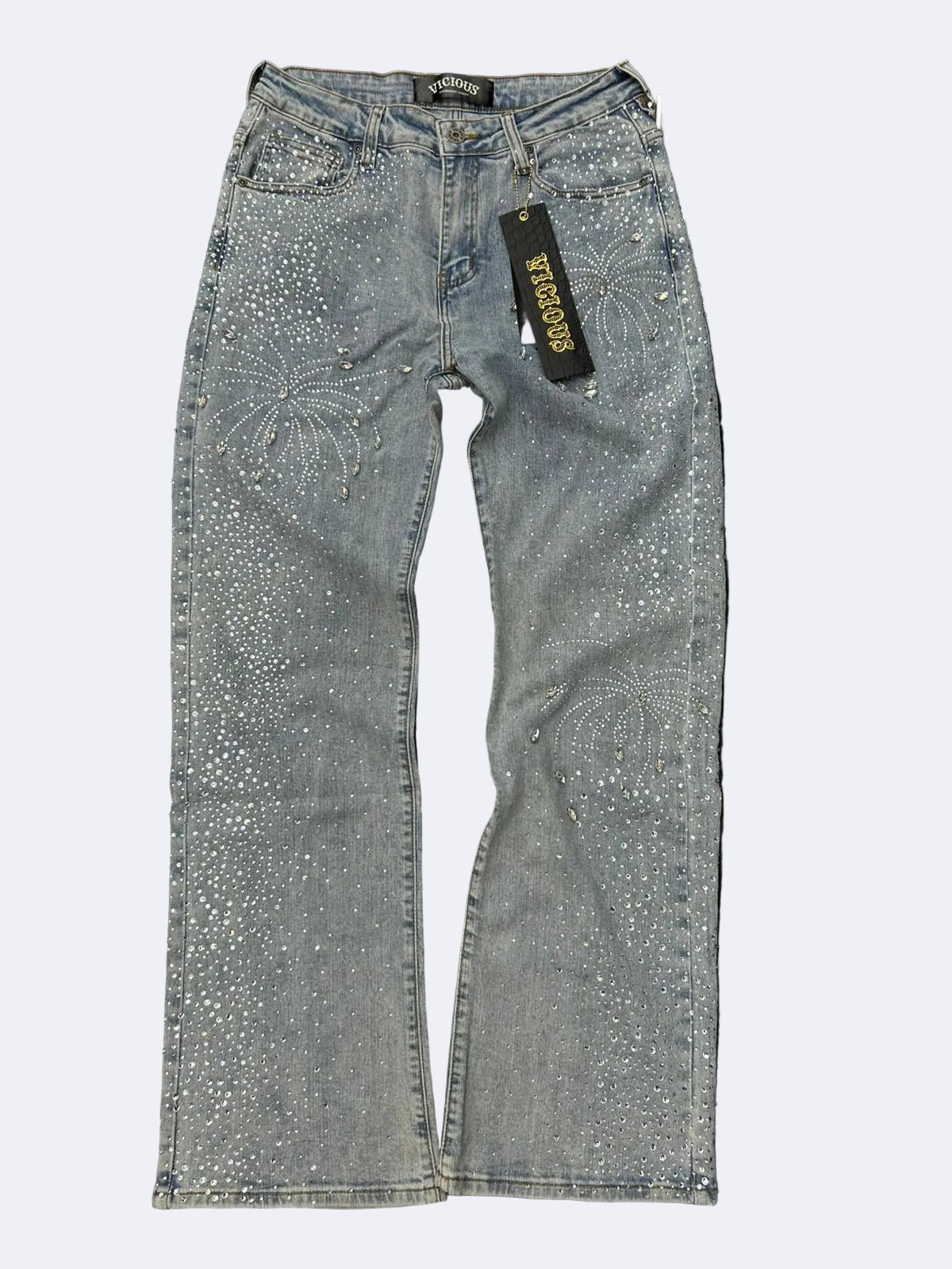 VICIOUS JEAN DENIN BLUE STORM