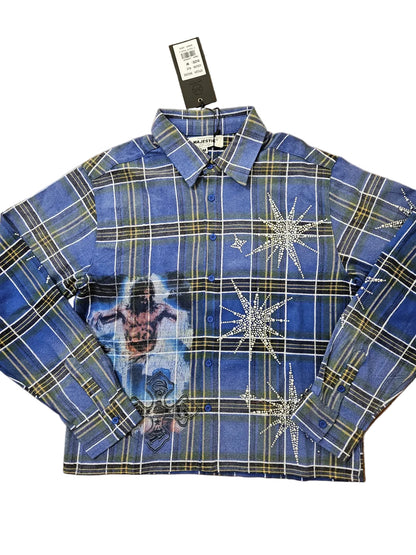 Majestik Shirt Blue