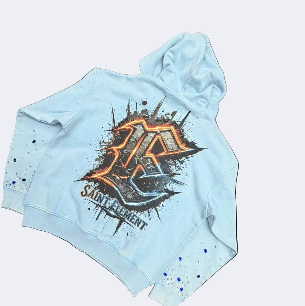 Hoodie Element Drip Blue Angels