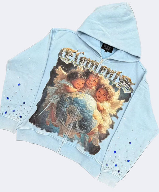 Hoodie Element Drip Blue Angels